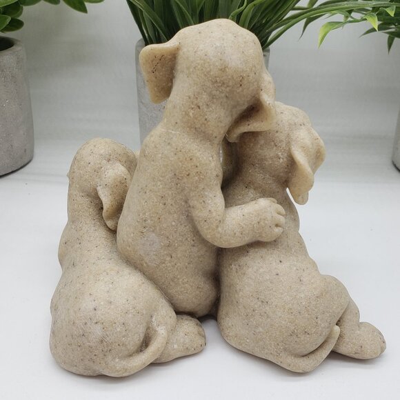 2001 Quarry Critters Petie, Pepe, Pooch Dog Figurine - Picture 3 of 8